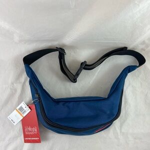 Manhattan Portage New York Brooklyn Bridge Waist Bag, NWT Blue and Red